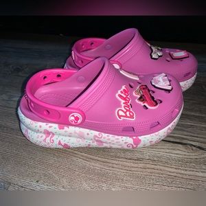 Barbie crocs little girl 13